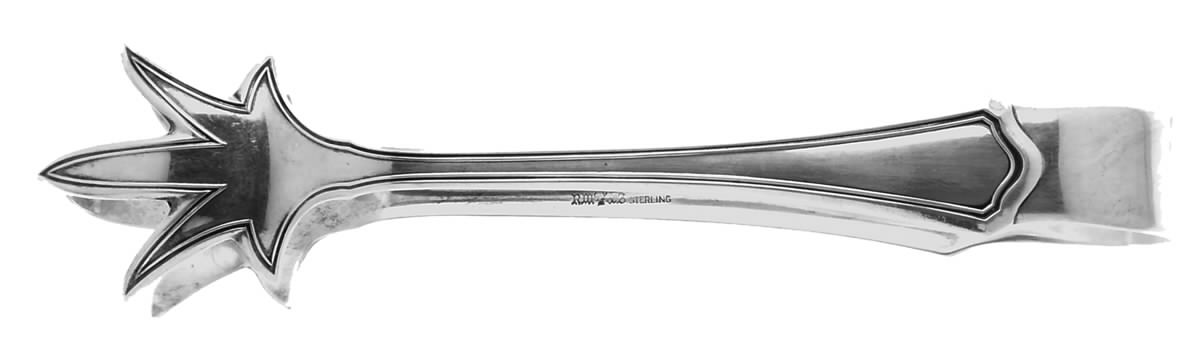 Washington (Sterling, 1911) Small Ice Serving Tongs by Wallace Silver-1