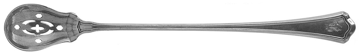 Washington (Sterling, 1911) Pierced Bowl Long Handle Olive Spoon by Wallace Silver-1