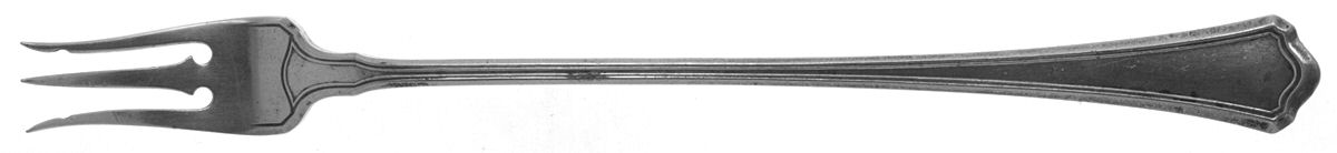 Washington (Sterling, 1911) Long Handle Pickle/Olive Fork by Wallace Silver-1