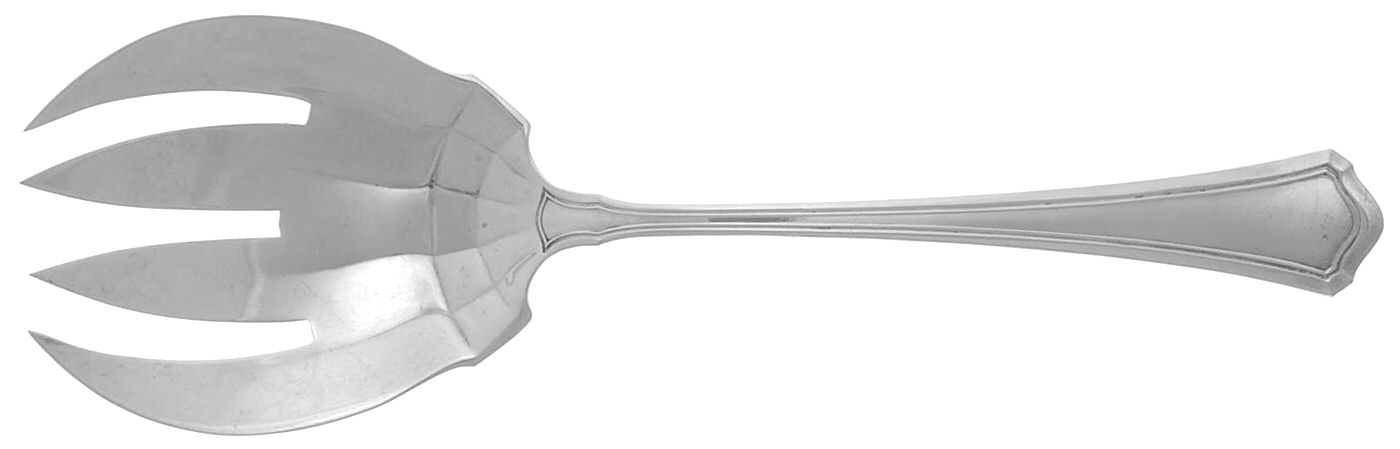 Washington (Sterling, 1911) Solid Salad Serving Fork by Wallace Silver-1