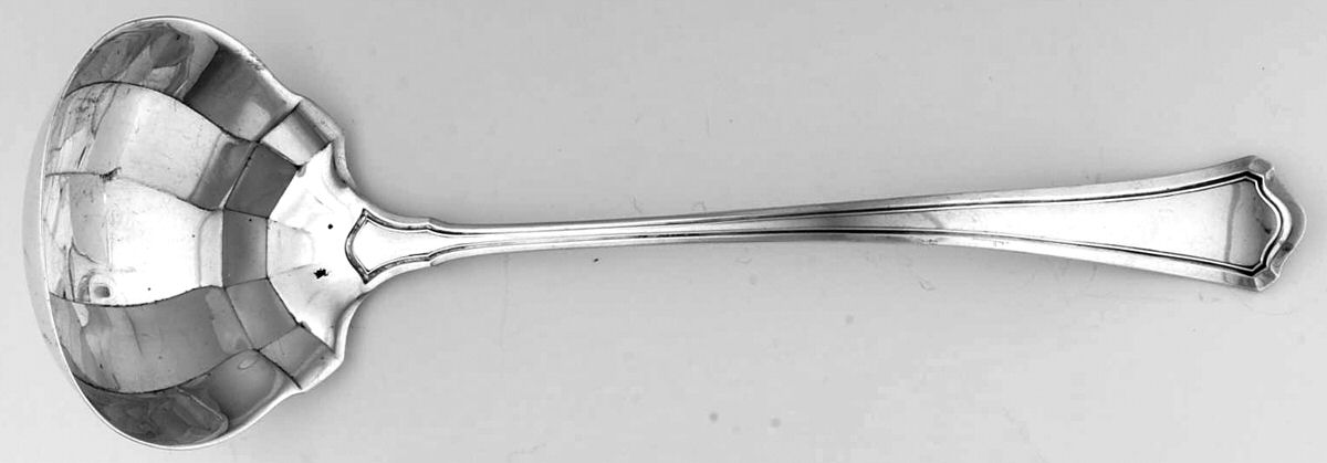 Washington (Sterling, 1911) Oyster Ladle Solid Piece by Wallace Silver-1