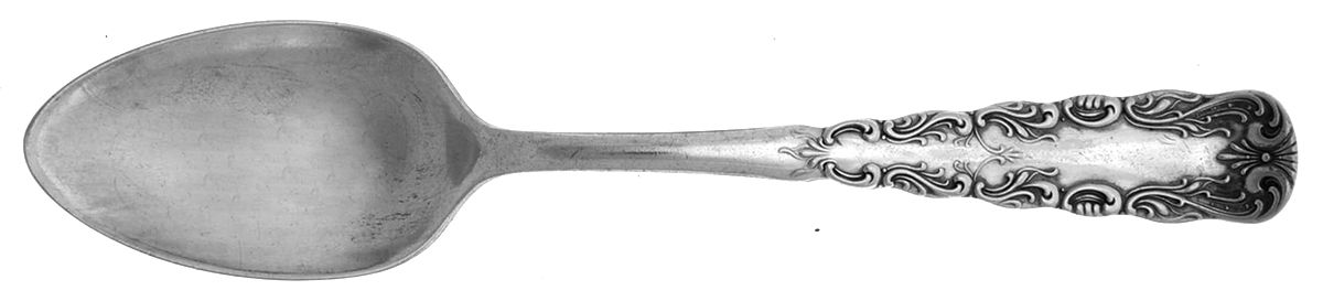 Wallace Two (Silverplate) Teaspoon by Wallace Silver-1