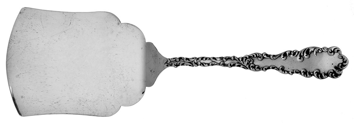 Waverly (Sterling, 1890) Solid Waffle Server by Wallace Silver-1