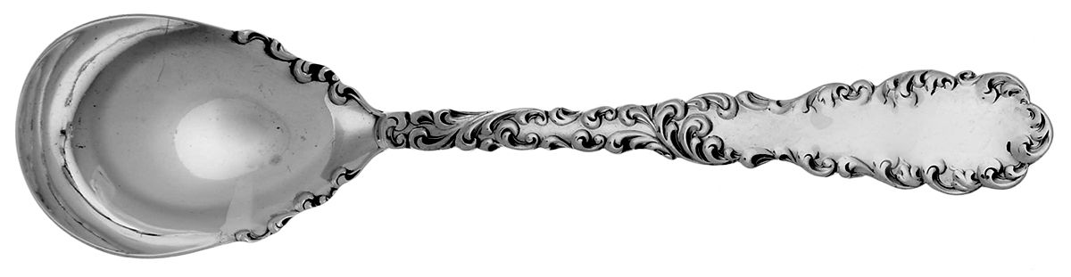 Waverly (Sterling, 1890) Sugar Spoon by Wallace Silver-1