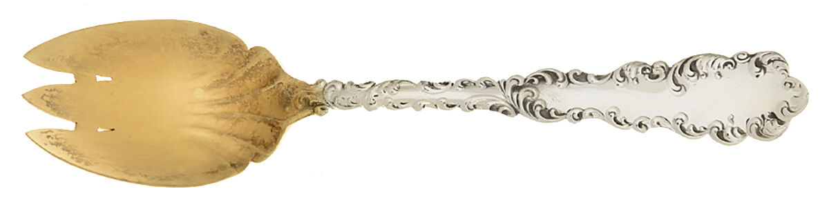 Waverly (Sterling, 1890) Large Individual Terrapin Fork by Wallace Silver-1