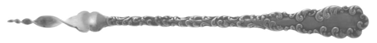 Waverly (Sterling, 1890) One Tine Butter Pick by Wallace Silver-1