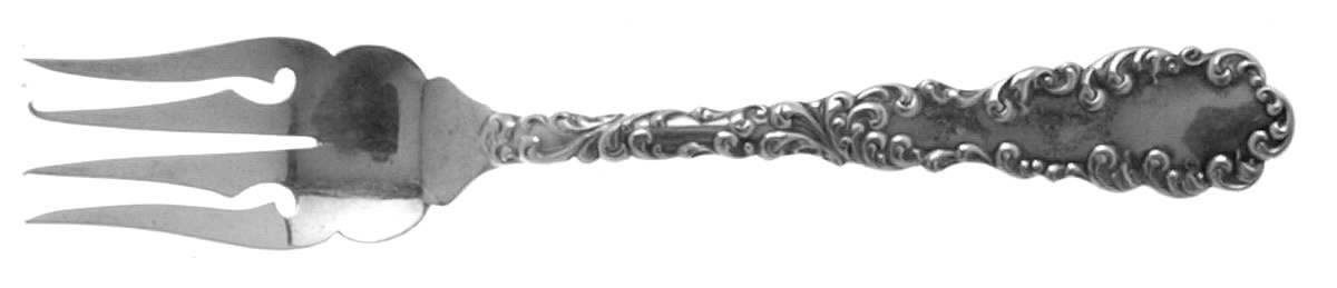 Waverly (Sterling, 1890) Individual Salad Fork by Wallace Silver-1