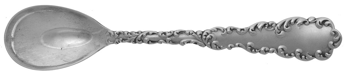 Waverly (Sterling, 1890) Egg Spoon by Wallace Silver-1