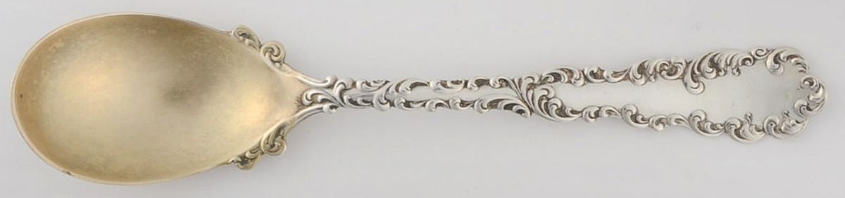 Waverly (Sterling, 1890) Ice Cream Spoon Individual by Wallace Silver-1