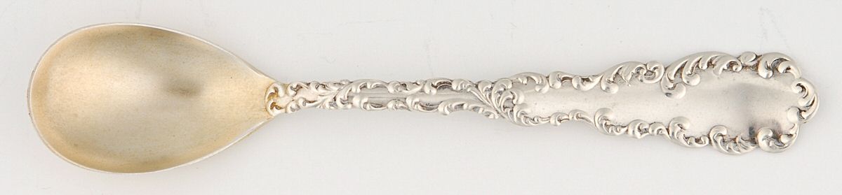 Waverly (Sterling, 1890) Egg Spoon by Wallace Silver-1