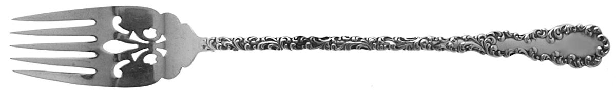 Waverly (Sterling, 1890) Cake Serving Fork by Wallace Silver-1