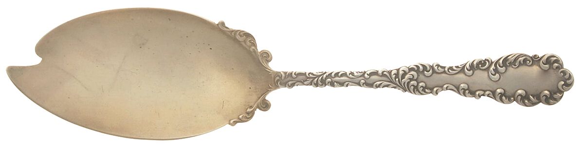 Waverly (Sterling, 1890) Poached Egg Server, Solid Piece by Wallace Silver-1