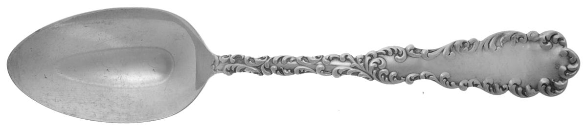Waverly (Sterling, 1890) Dessert/Oval Soup Spoon by Wallace Silver-1