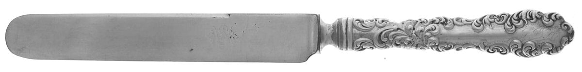 Waverly (Sterling, 1890) Old French Hollow Knife with Bolster by Wallace Silver-1