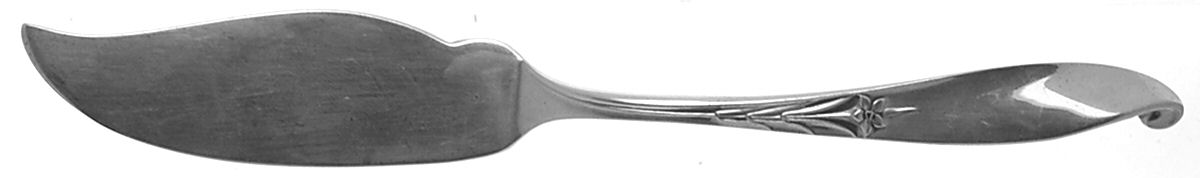 Wishing Star (Sterling, 1954) Flat Handle Master Butter Knife by Wallace Silver-1