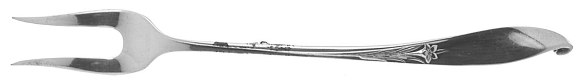 Wishing Star (Sterling, 1954) Short Handle Pickle/Olive Fork by Wallace Silver-1