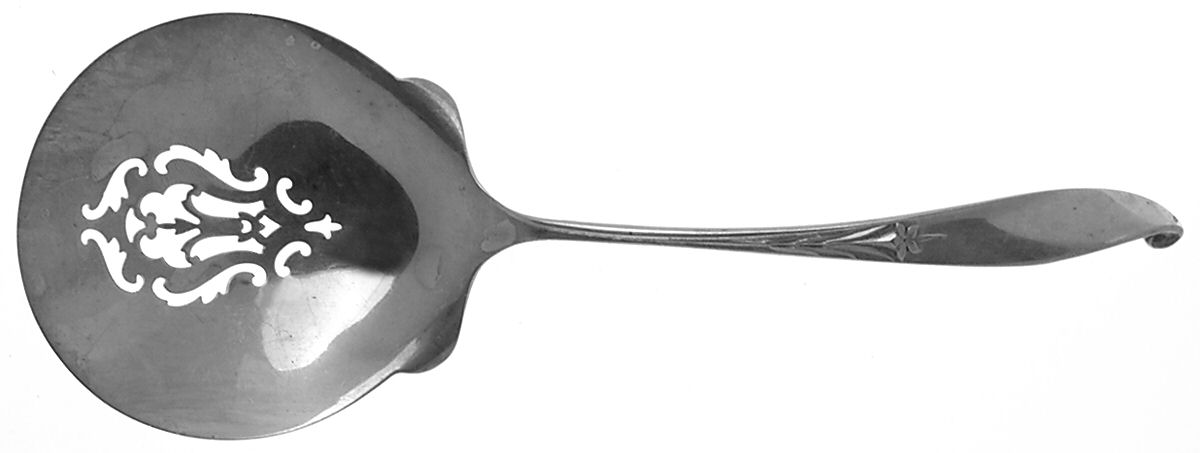 Wishing Star (Sterling, 1954) Tomato Server, Solid Piece by Wallace Silver-1