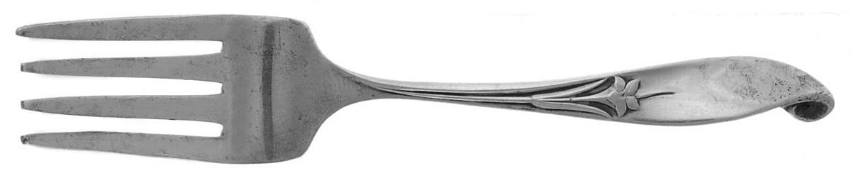 Wishing Star (Sterling, 1954) Baby Fork by Wallace Silver-1