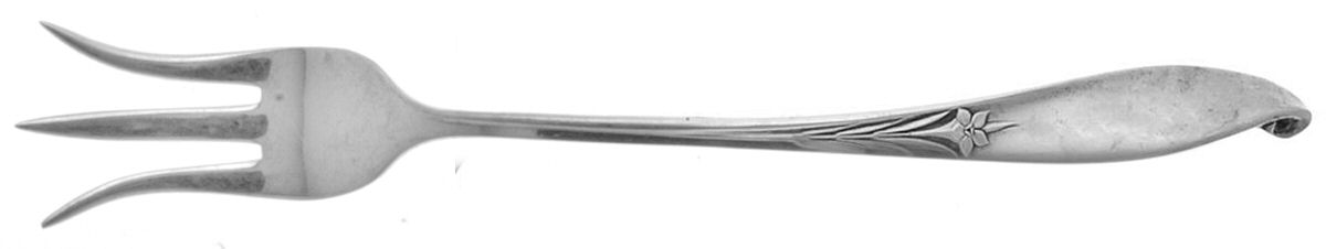 Wishing Star (Sterling, 1954) Lemon Fork by Wallace Silver-1