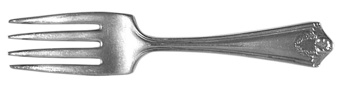 Imperial (Silverplate, 1919) Baby Fork by Williams Bros-1