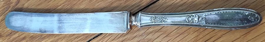 Lois (Silverplate, 1921) Old French Hollow Knife by Williams Bros-1