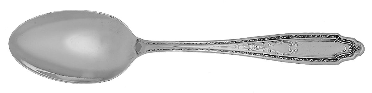 No.9 (Silverplate) Place/Oval Soup Spoon by Williams Bros-1