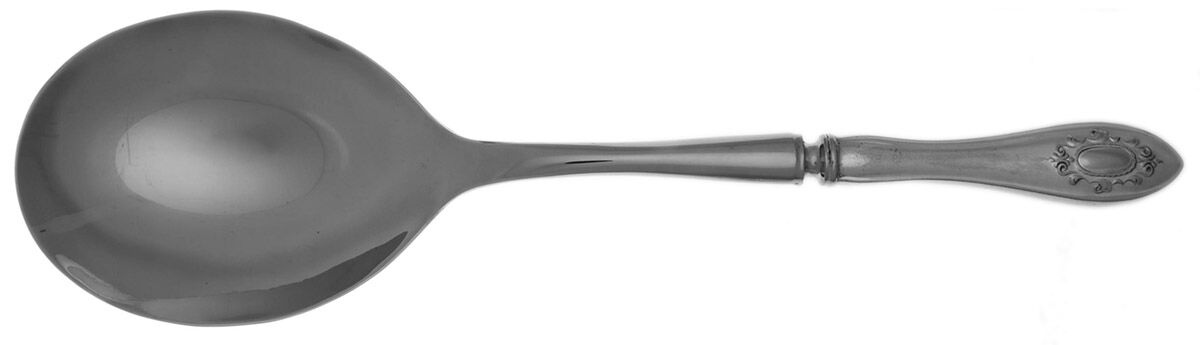 Princess (Silverplate, 1910) Casserole Spoon with Smooth Stainless Bowl HC by Williams Bros-1