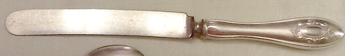 Princess (Silverplate, 1910) Old French Hollow Knife by Williams Bros-1