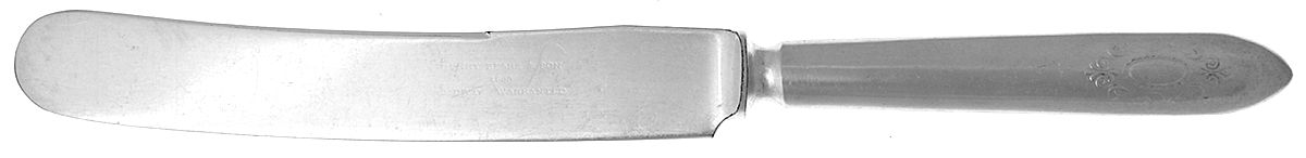 Princess (Silverplate, 1910) Old French Solid Knife with Bolster by Williams Bros-1