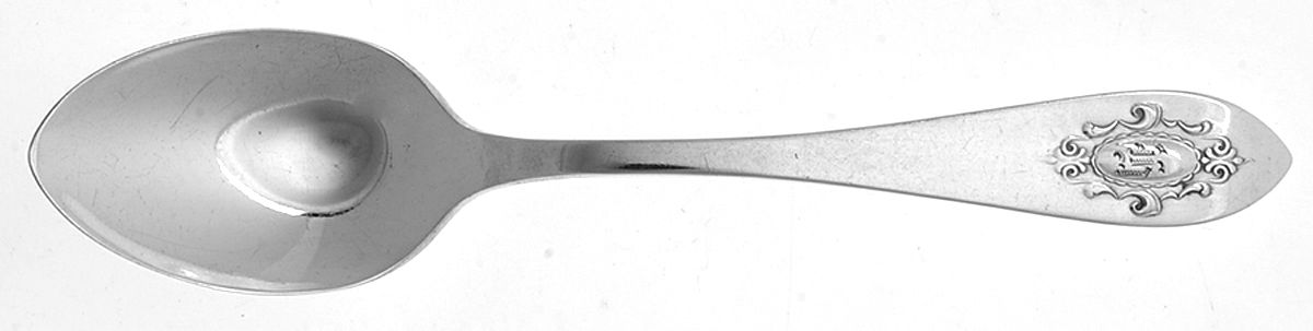 Princess (Silverplate, 1910) Monogram Teaspoon by Williams Bros-1