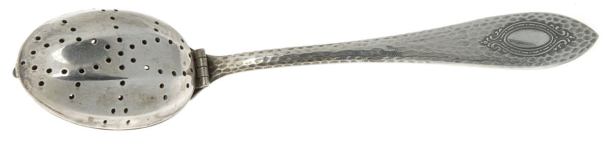 Spartan (Silverplate, 1919) Solid Individual Tea Ball Spoon by Williams Bros-1