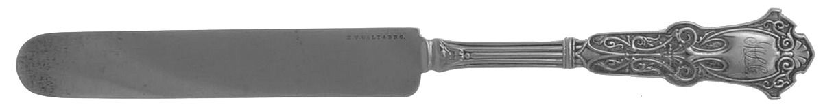 Alhambra (Sterling, 1880) Solid Tea/Child Knife by Whiting Manf Co-1
