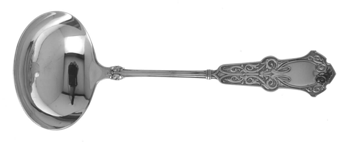 Alhambra (Sterling, 1880) Solid Gravy Ladle by Whiting Manf Co-1