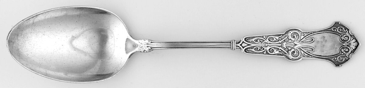 Alhambra (Sterling, 1880) Tablespoon (Serving Spoon) by Whiting Manf Co-1