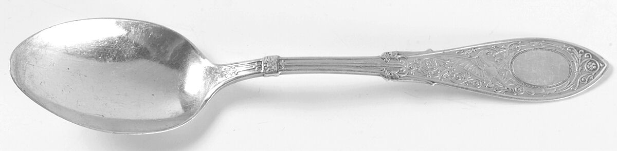 Arabesque (Sterling, 1875) Five O'Clock Teaspoon by Whiting Manf Co-1