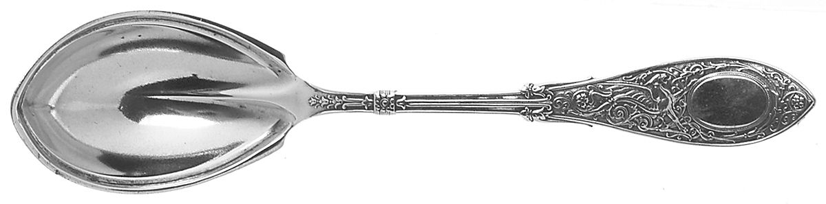 Arabesque (Sterling, 1875) Sugar Spoon by Whiting Manf Co-1
