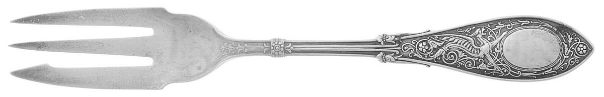 Arabesque (Sterling, 1875) Pastry Fork by Whiting Manf Co-1