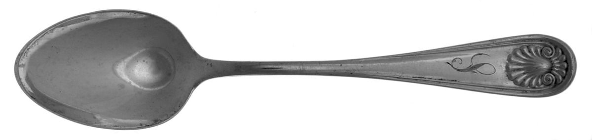 Athenian (Sterling, 1890) Monogram Demitasse Spoon by Whiting Manf Co-1
