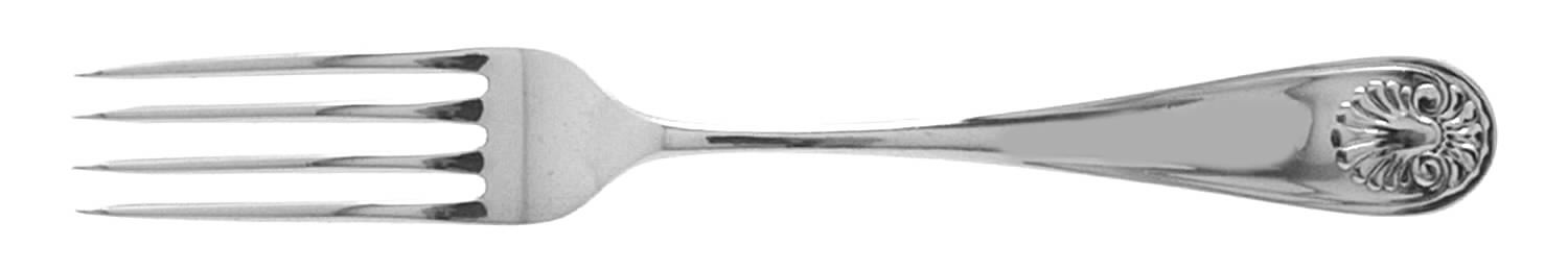 Athenian (Sterling, 1890) Monogram Fork by Whiting Manf Co-1