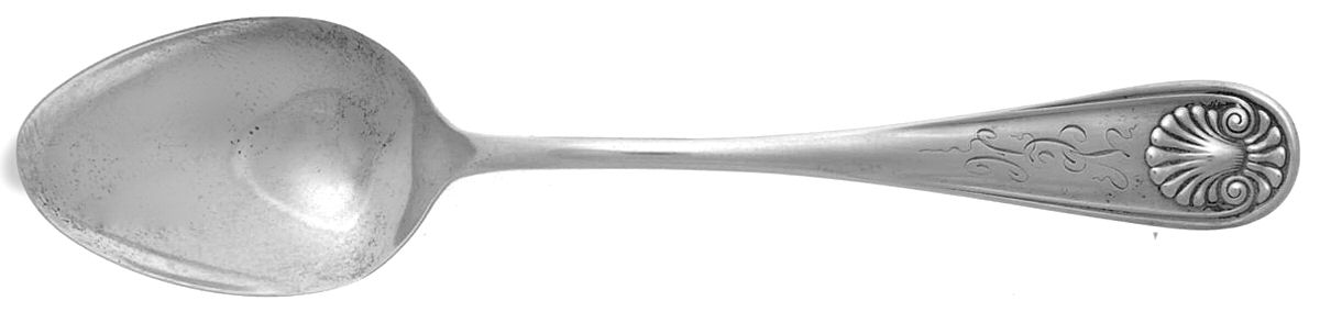 Athenian (Sterling, 1890) Monogram Teaspoon by Whiting Manf Co-1