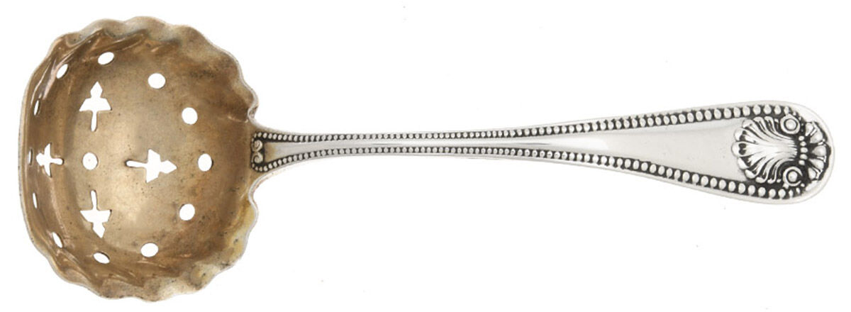 Bead (Sterling, 1880, No Monograms) Small Sugar Sifter by Whiting Manf Co-1