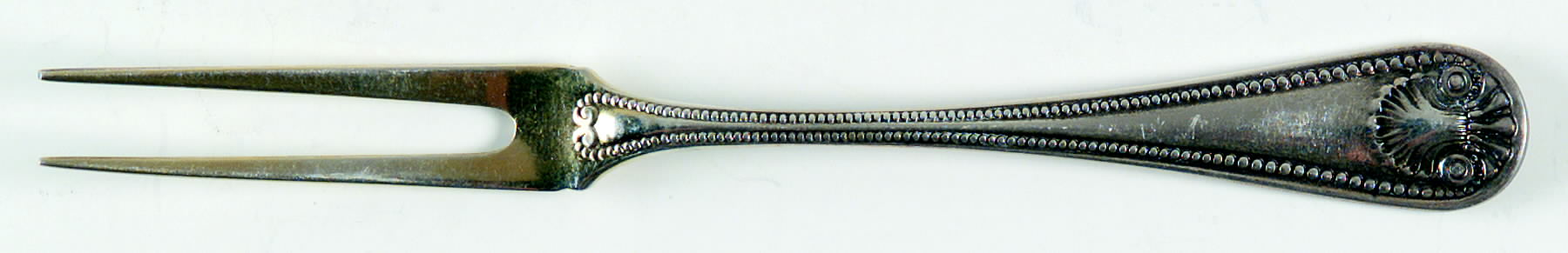 Bead (Sterling, 1880, No Monograms) Individual Berry Fork by Whiting Manf Co-1