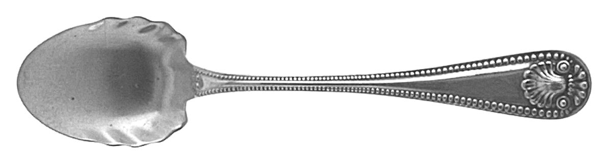 Bead (Sterling, 1880, No Monograms) Ice Cream Spoon Individual by Whiting Manf Co-1