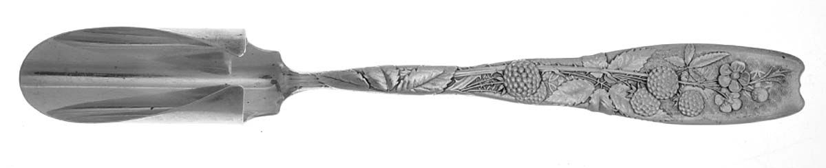 Berry (Sterling, 1880) Solid Large Cheese Scoop by Whiting Manf Co-1