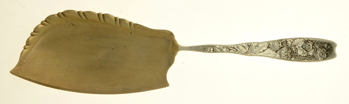 Berry (Sterling, 1880) Large Solid Ice Cream Server by Whiting Manf Co-1