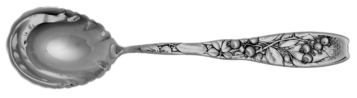 Berry (Sterling, 1880) Large Jelly Spoon by Whiting Manf Co-1