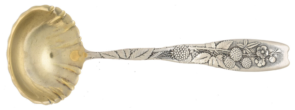 Berry (Sterling, 1880) Solid Gravy Ladle by Whiting Manf Co-1