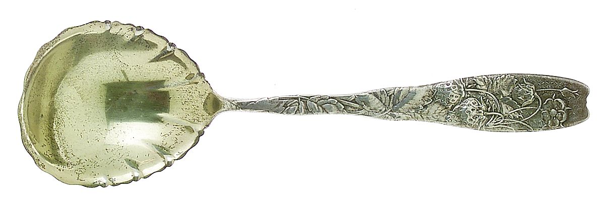 Berry (Sterling, 1880) Preserve Spoon by Whiting Manf Co-1