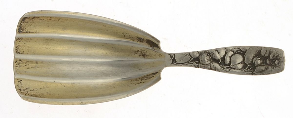 Berry (Sterling, 1880) Tea Caddy Spoon by Whiting Manf Co-1