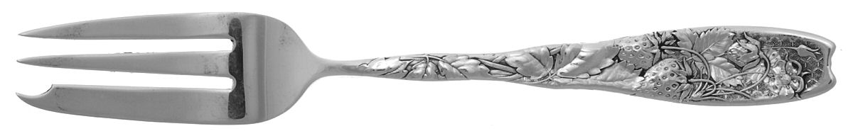 Berry (Sterling, 1880) Large Individual Pie Fork by Whiting Manf Co-1